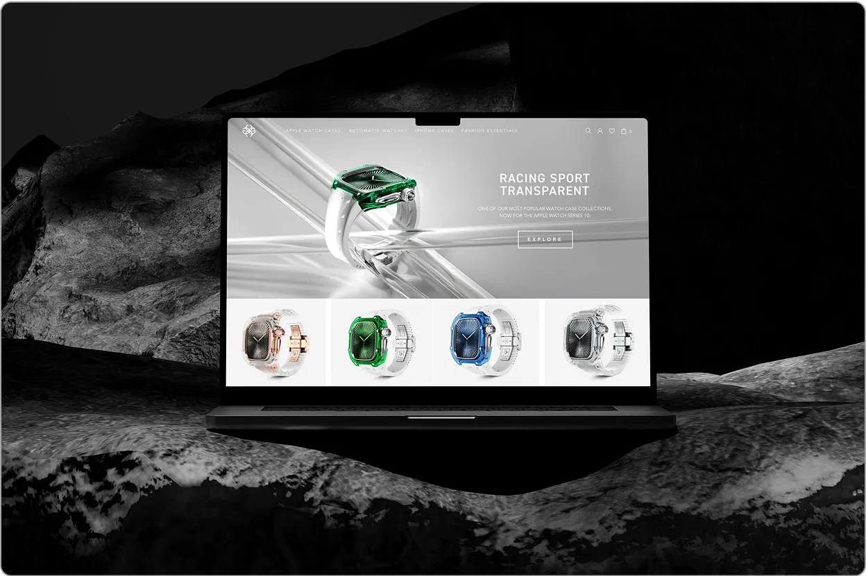 Golden Concept Shopping Experience